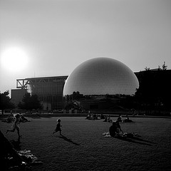 La Villette - bw